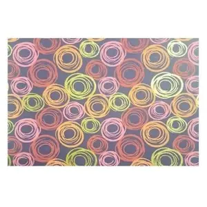 Papier Indien fait main 50 x 70 cm 120 g/m² Cercles Concentriques
