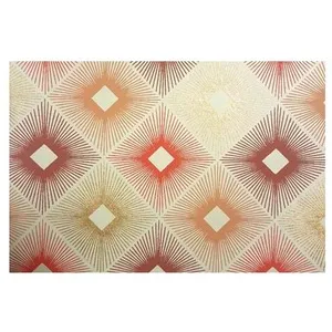 Papier Indien fait main 50 x 70 cm 120 g/m² Losange Luminescent Rouge ... pas cher