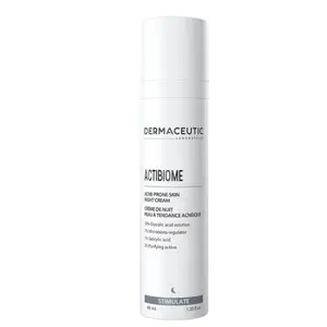 Comparateur de prix : Dermaceutic actibiome crème de nuit peau à tendance acnéique 30ml