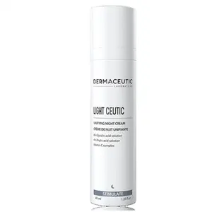 Comparateur de prix : Dermaceutic Light Ceutic Creme De Nuit Unifiante Stimuler 40Ml