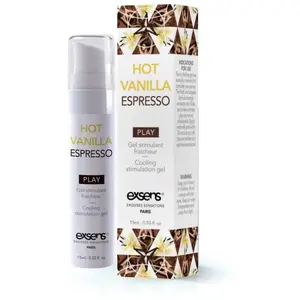 Exsens Gel Stimulant Rafraîchissant Vanille Café