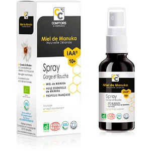 Comparateur de prix : Comptoirs et Compagnies Spray Gorge Et Bouche Au Miel De Manuka - 25ml