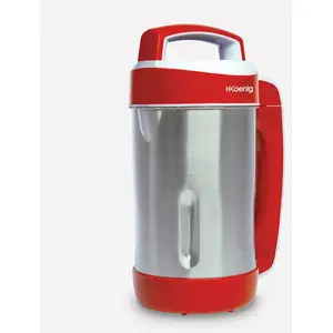 Comparateur de prix : H.KoeNIG Blender chauffant Soup Maker ? 1.1L ? 850W ? Rouge/Inox - MXC18