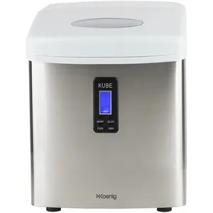 H.Koenig - Machine à glaçons KB15 inox/transparent - 15 kg T.UVendu parcarrefour