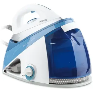 Comparateur de prix : H.Koenig - Centrale vapeur V24 1.1L bleu/blanc - 5 bars T.U