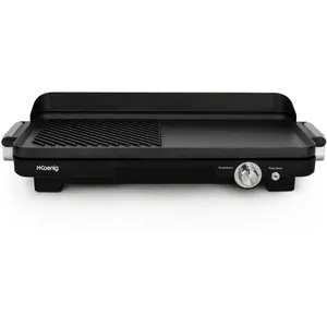 Comparateur de prix : H.Koenig GRX330 - Plancha/gril -électrique - 1250 cm ²