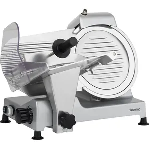 H.Koenig - Trancheuse à viande lame 25 cm MSX250 argenté - 240W T.U pas cher