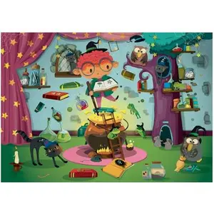 Puzzle enfant Sentosphere - 7802 - L'apprenti magicien - 54 pièces - Fantastique