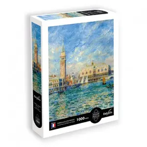 SentoSphere Puzzle Pierre-Auguste Renoir - 1000 pièces - Le Palais des Doges - Neuf pas cher
