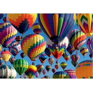 SentoSphere Puzzle 1000 pièces Paysage - Montgolfières en France - Neuf