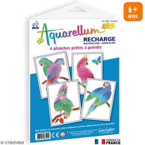 Fun Frag / Ed Debroise Recharge Aquarellum Junior   PerroquetsVendu paravenue-des-jeux