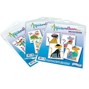 Comparateur de prix : Fun Frag / Ed Debroise - Recharge Aquarellum Junior   Poissons