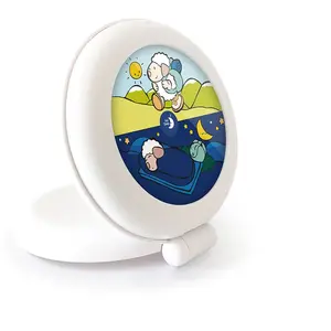 Comparateur de prix : Kidsleep Veilleuse indicatrice de réveil nomade blanc Globe trotter Pabobo