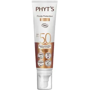 Comparateur de prix : PHYT'S - Fluide protecteur Solaire SPF50 Protection solaire 100 ml unisex