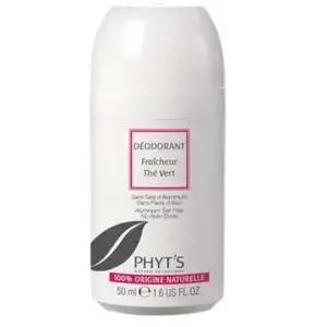 Comparateur de prix : Phyt's Deodorant Fraicheur The Vert Bio - Roll-On 49ml Phyt's