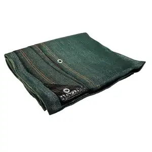 Univers Du Pro Bâche brise vue 1x 5 m VERT Polyéthylène renforcé Occultant Jardin