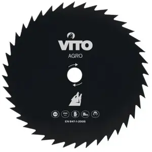 Lame de Coupe - VITO - Diamètre 255mm - 40 dents - Alesage 25.4 pas cher