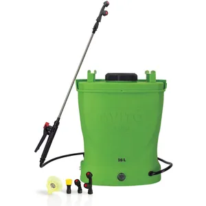 Comparateur de prix : Pulvérisateur à batterie VITO 12V/8AH 16L 6 bars max autonomie 4h char...
