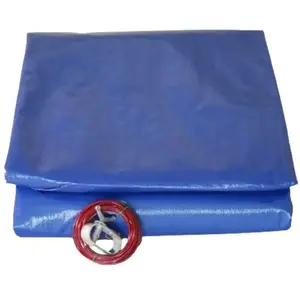 TECPLAST Bâche piscine ronde - diamètre 360 cm pour piscine de 300 cm ... pas cher