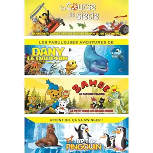 Zylo Coffret Animation pour les tout-petits 4 films DVD