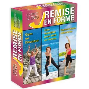 EPI DIFFUSION Coffret Remise en forme : Gym en douceur, Une semaine pour être en forme, Gymnastique débutants Coffret DVD