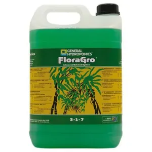 GHE - engrais FloraGro 5L general hydroponics part croissance pas cher