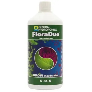 Terra Aquatica FloraDuo Grow 1 litre - eau dure - GHE