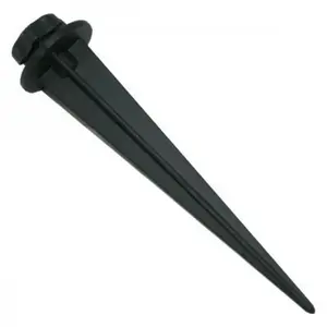 VISION-EL Piquet de fixation projecteur - alu noir - sachet de 10 - miidex 8000Vendu paramazon