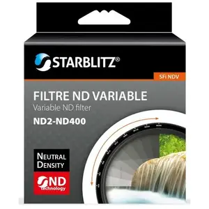Comparateur de prix : Starblitz STARBLITZ Filtre densité neutre variable ND2-ND400 82mm