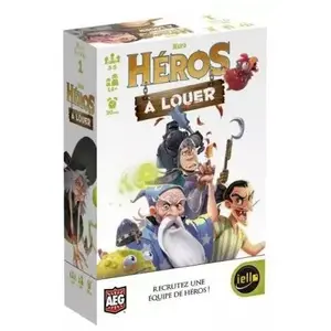 Comparateur de prix : Héros à louer - Jeux de société de bluff - IELLO