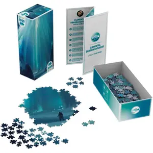 Puzzle 1000 pièces Iello Universe Elemental Dragon Hatchery 1 pas cher