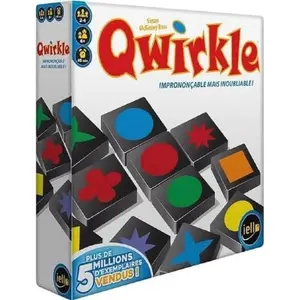 Comparateur de prix : IELLO Qwirkle Nouvelle Edition - Jeu de société - A partir de 6 ans