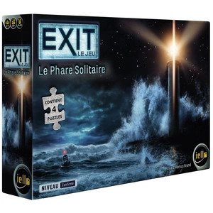 Jeu d'escape game Iello Exit Puzzle Le Phare Solitaire pas cher