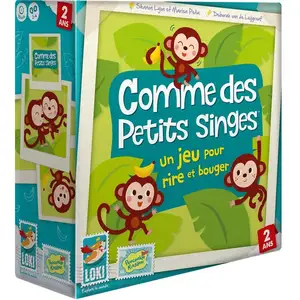 Comparateur de prix : Loki Jeu de société Comme des Petits Singes - IELLO - Ambiance - Dès 2 ans