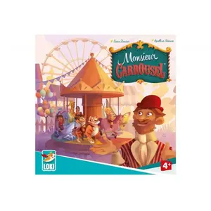 Iello MONSIEUR CARROUSEL - Jeu de société - Coopératif - Dès 4 ans - LOKI - 51572 pas cher