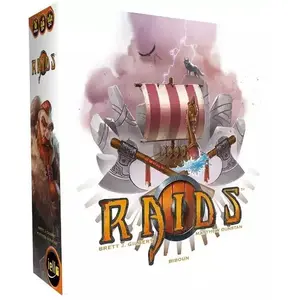 Jeu de stratégie Raids - IELLO - Drakkars, Vikings et richesses pas cher