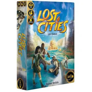 Jeu de société Lost Cities - Les Rivaux  - IELLO Jeu de société  - 51624  pas cher