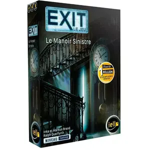 Kosmos Jeux de société IELLO Exit - Le Manoir Sinistre TU pas cher