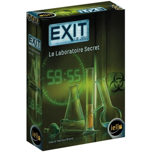 Exit Laboratoire secret - IELLO - Jeu de société - Enfant - 60 min - Jeu d’ambiance pas cher