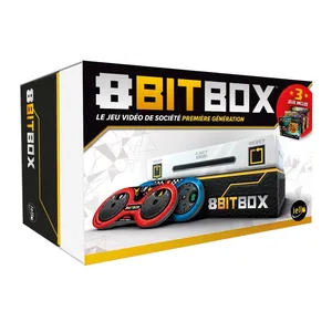 Comparateur de prix : Jeu d'ambiance Iello 8Bit Box Console de jeux de société avec 3 jeux