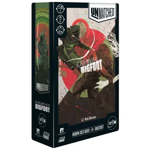 Comparateur de prix : Jeu de société Unmatched - Robin Hood vs Bigfoot  - IELLO Jeu de société  - 51760 