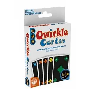 Comparateur de prix : Jeu de cartes Qwirkle - IELLO - Multicolore - A partir de 8 ans