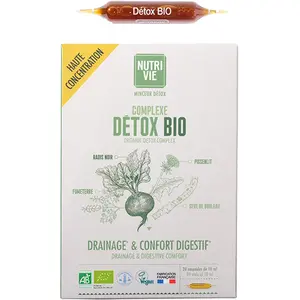 Nutrivie Ampoules Complexe Détox Bio 20x15ml