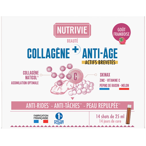 Comparateur de prix : Nutrivie Collagène+ Anti-âge x14