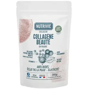 Comparateur de prix : Nutrivie Collagène Beauté de la Peau Goût Matcha Doypack 200g