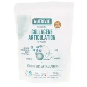 Nutrivie Collagène Articulations Goût Cacao Doypack 300g