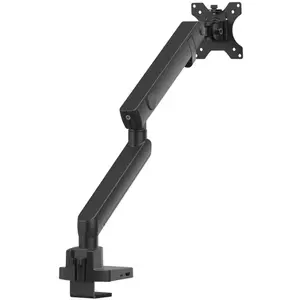 Urban Factory FLEXEE Single Pro - Kit de montage (bras articulé) - pour Ecran LCD - ergonomique, avec station d'accueil - acier, aluminium, plastique - noir -Vendu parinmac-wstore