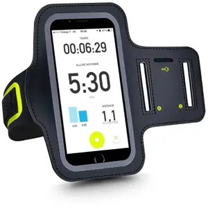 Comparateur de prix : Brassard sport pour téléphone portable 5" Urban Factory Sportee Noir