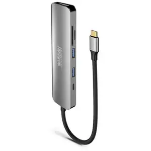 Comparateur de prix : Urban Factory HUBEE 6 IN 1 - station d'accueil - USB-C 3.1 - HDMI