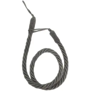 SECODIR CORDON - Embrasse rideau textile Coloris - Gris anthracite pas cher